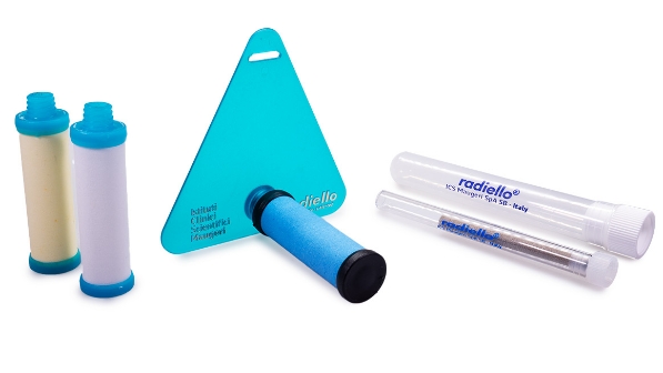 Radiello campionatore d’aria diffusivo senza innesti elettrici